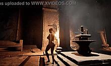 an ancient runic dildo smashed laras skilled ass 3d hentai