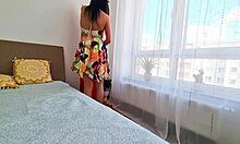 Fucked House Maid While Wife Away