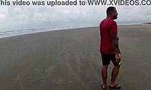 Lukas Fucks Skinny Slut's Tight Pussy On Beach