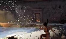 an ancient runic dildo smashed laras skilled ass 3d hentai