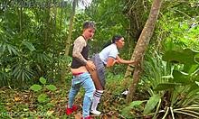 I, a mexican student, secretly fuck a stranger after classes in my uniform... public amateur sex part 1 2