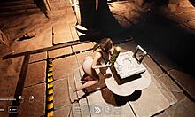 an ancient runic dildo smashed laras skilled ass 3d hentai