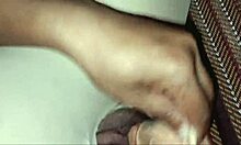 Exploring intimacy through torn stockings until fully wet