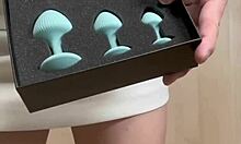 Feeling the thrill as the tennis club girl in disguise teases her anal under her skirt and bloomers