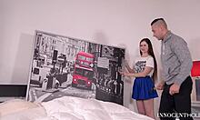 Innocent Teen Cassie Fire Gets Ass Fingered And Fucked