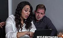 Nicky Gets In Big Trouble When Lilly Discovers He's Been Watching Anal Porn To Teach Him A Lesson Lilly Gives Nicky Precisely What He Wants