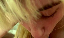 She gags, 'Fuck my throat balls deep.'