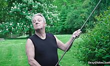 Horny Busty Teen Fucked By Grandpa