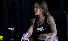 did she do a sensual stripper showing tits after denying trans suggestions?