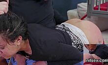 Peculiar Teen 18+ Was Taken In Anus Asylum For Harsh Anal Therapy, Experiencing Brutal Emotions.