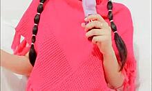 The playful blue masturbates and squirts uncensored for you