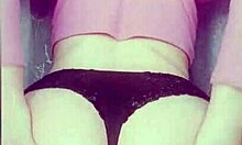 Young girl shows her features to viewers