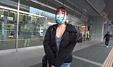 miona begs for stimulating adult play, flaunting her beautiful ass and big tits