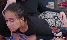 Peculiar Teen 18+ Was Taken In Anus Asylum For Harsh Anal Therapy, Experiencing Brutal Emotions.