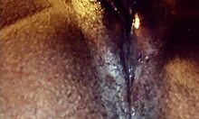 panties lovers up close licking ebony pussy to orgasm