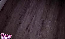 nina nova feels excited using her nice ass and tits to complete her project with passion