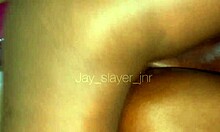 Dicking Down My Ebony Slut With Best Friend