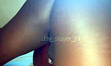 Dicking Down My Ebony Slut With Best Friend