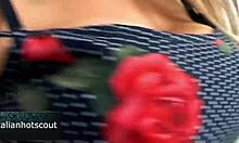 milf with big tits enjoys time on the bed