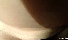 Teen performs oral dream blowjob, masturbating to sexy orgasm in intense sex session.