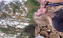 Aline Novak Sucking in the Woods