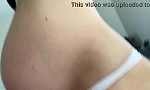 The sexy pregnant babe swallows a big load like a pro