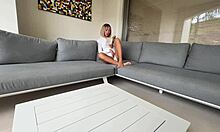 she masturbated publicly, asked to fuck