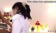 japanese masseuse teen 18+ let him cum twice in massage parlour in uncensored jav porn