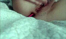 This girl constantly pleasures herself alone in her room