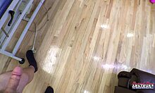 Those skinny girls share a cock for sucking and banging