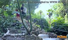 Sex tourism in seville a nymphomaniac latina fucks a friend on the street for pepeporn!