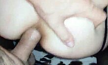 Amateur MILF in POV Close-Up Anal Sex with Stockings and Doggystyle