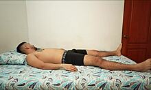 my horny stepsister comes to my room for pussy creampie