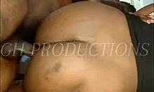 african teen gets rough backshots in sloppy pussy