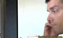 doggystyle pornstar gets spunk all over!