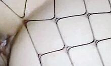 Amateur MILF in POV Close-Up Anal Sex with Stockings and Doggystyle