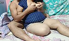 Real Homemade Sex with Indian Desi Bhabi Moaning