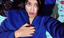 Niñera caliente con enormes tetas anhelaba mi polla tan pronto como llegué a casa casero real