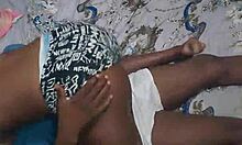 beautiful ebony babe receives ass licking