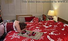 Granny Carmen Claus Standing Doggystyle Fuck & Elvish Creampie