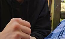 a smoke and a blowjob with swallow from homemade milf wife