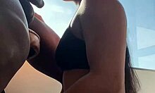 Cute Girl Tries Cock For The First Time With Amateur Couple