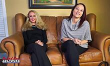 Coed cuties kennedy and carlee enjoy sucking a dick and getting pounded