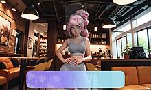 Corlan plays naughty girlfriend, shaved pussy exposed?