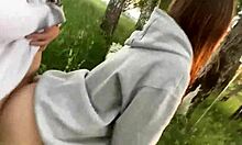 fucking hard my best friends hot girlfriend in the forest while he builds the bonfire