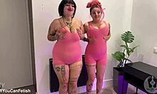 I can't stop staring at her huge jumping tits and shaking ass in this fetish preview