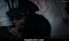 Serena and Leana's intense taboo emotions with stepbrothers