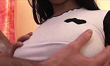 i fucked my delicious teen step daughter with big natural boobs so hard