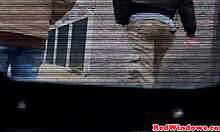 Dutch Hooker In Lingerie Doggystyled Until Cumsprayed By Tourist!