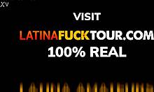 Latina amateur surprises with deepthroat skills in homemade video